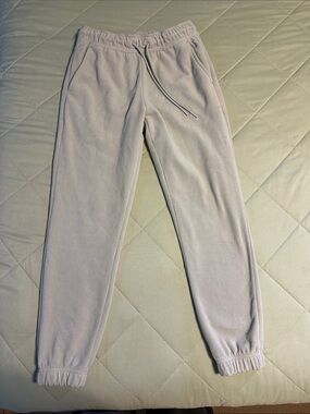 Xersion Men's Fleece Jogger Pants - Cream